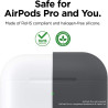 Elago Original Protective Silicone Cover, Anti-Slip Coating, Precise Cutout Airpod Case - AirPods Pro