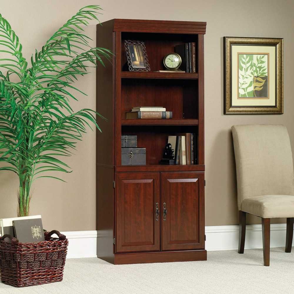 Heritage Hill Library with Doors Book Shelf | TekChoice Electronics