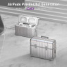 Funny Suitcase Design Protective Hard Airpods Case Cover - AirPods Pro, 1st/2nd