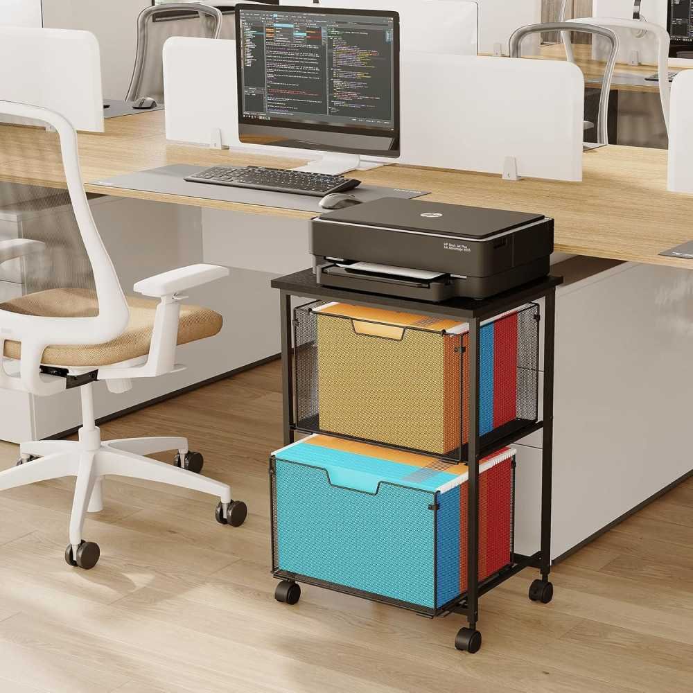 Rolling File Cabinet Cart for Home Offices | TekChoice Electronics