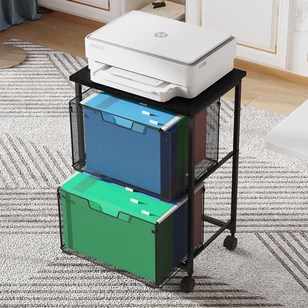 Rolling File Cabinet Cart for Home Offices | TekChoice Electronics