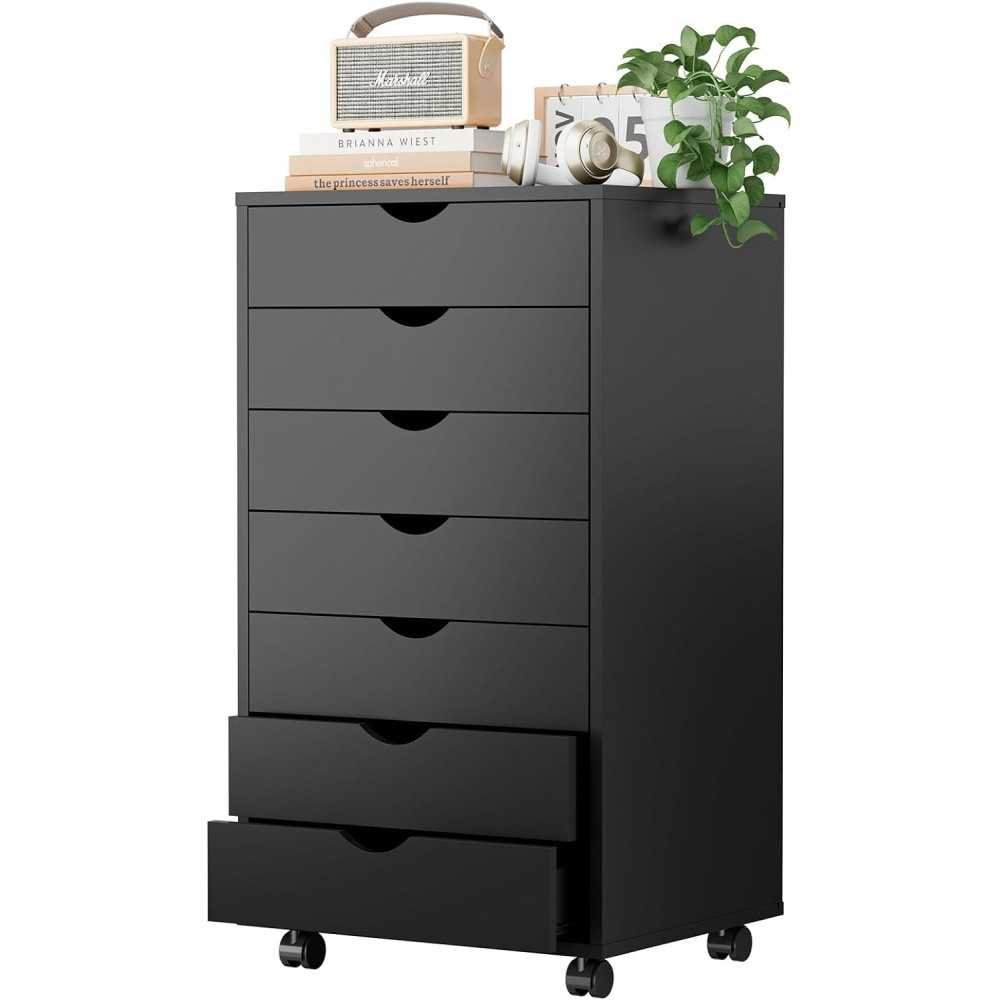 2 Drawer Filing Cabinet with Printer Stand & Charging Station for Home Office | TekChoice Electronics