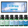 Clean Set of Scented Oils - Essential Oils