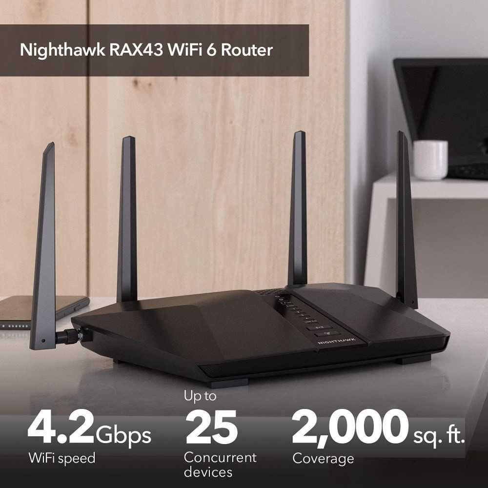 Nighthawk WiFi 6 Router AX Series | TekChoice Electronics