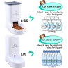 3.8L Automatic Pet Feeder and Water Dispenser - For Small/Large Pets