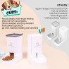 3.8L Automatic Pet Feeder and Water Dispenser - For Small/Large Pets