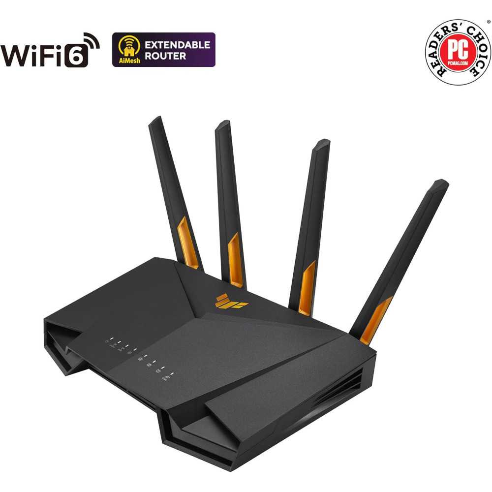 TUF-AX4200 WiFi 6 Gaming Router with Speed, Security, and Connectivity | TekChoice Electronics