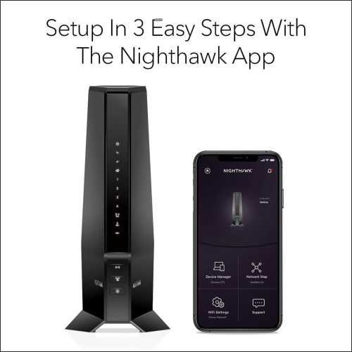 Nighthawk CAX30 WiFi 6 Router and Cable Modem Combo for Blazing Speeds | TekChoice Electronics