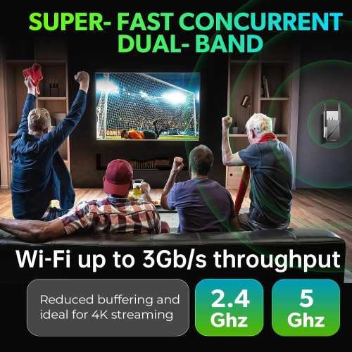 (2025) WiFi Extender Signal Booster for Lightning-Fast Internet Speeds and Connectivity Across 15k sq.ft | TekChoice Electronics