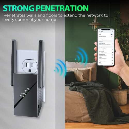 (2025) WiFi Extender Signal Booster for Lightning-Fast Internet Speeds and Connectivity Across 15k sq.ft | TekChoice Electronics