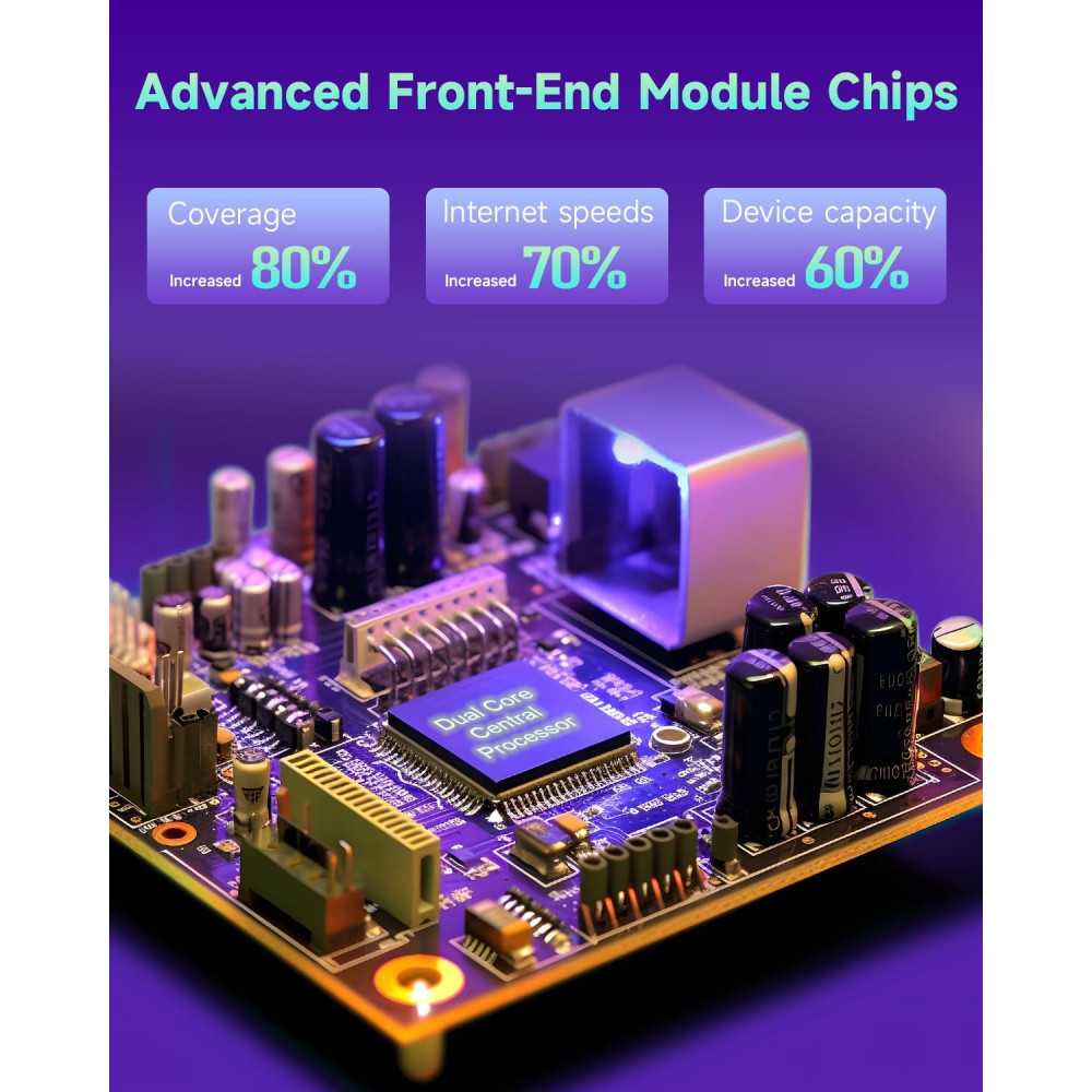 (2025) Next-Gen WiFi Extender For Lightning-Fast Internet Speeds and Connectivity Across 10K sq.ft | TekChoice Electronics
