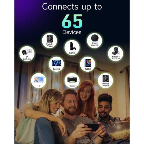 (2025) Next-Gen WiFi Extender For Lightning-Fast Internet Speeds and Connectivity Across 10K sq.ft | TekChoice Electronics