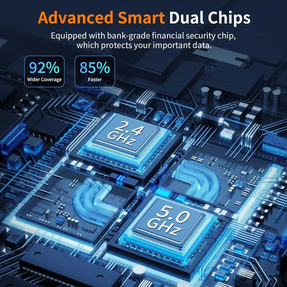 (2025) AC2100 WiFi Extender With Boost Signal Strength and Connect More Devices Effortlessly | TekChoice Electronics