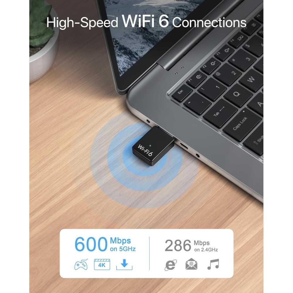 AX900 WiFi 6 USB Adapter for Lightning-Fast Internet Speeds | TekChoice Electronics