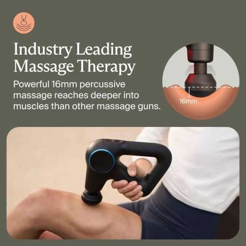 Prime Plus Massage Gun for Deep Tissue Relief with Heat Therapy | TekChoice Electronics