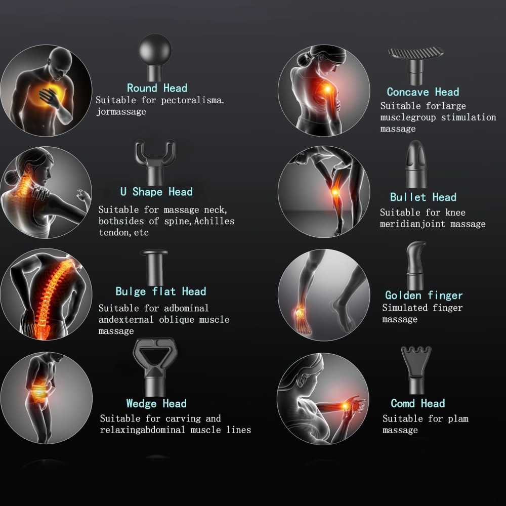 Percussion Massage Gun for Effective Pain Relief and Recovery | TekChoice Electronics