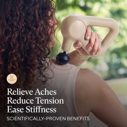 Relief Handheld Percussion Massage Gun | TekChoice Electronics