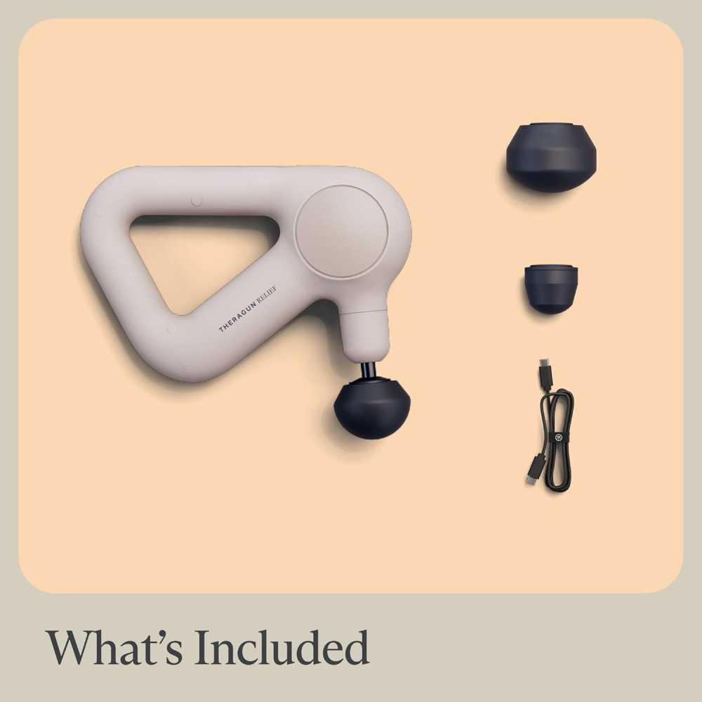 Relief Handheld Percussion Massage Gun | TekChoice Electronics