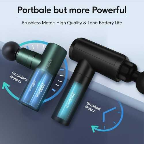 Portable Full-Metal Percussion Massager for Wellness Enthusiasts | TekChoice Electronics