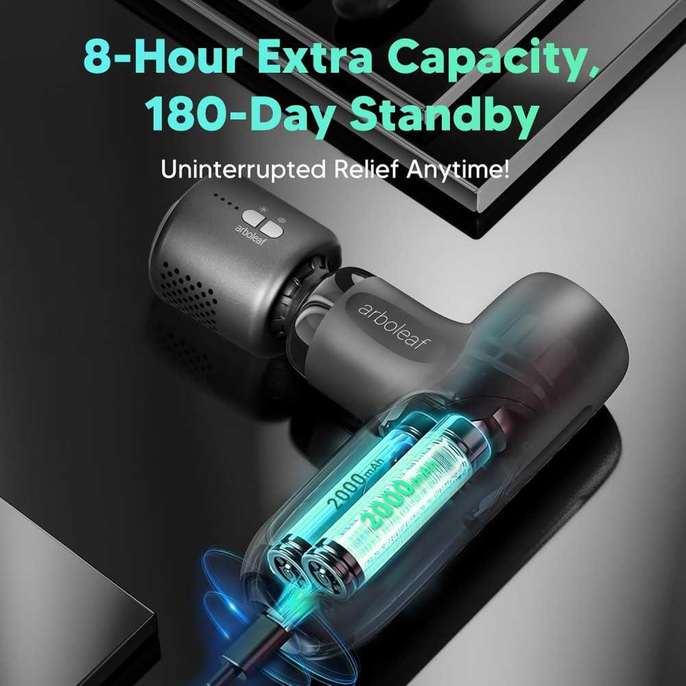 Mini Massage Gun with Heat & Cold Therapy | TekChoice Electronics