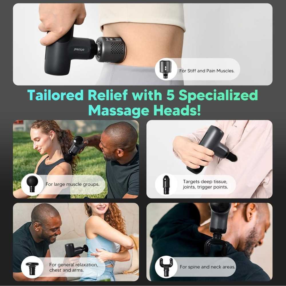 Mini Massage Gun with Heat & Cold Therapy | TekChoice Electronics