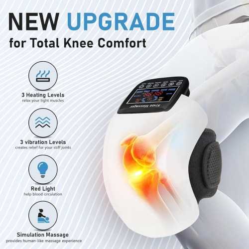 4-in-1 Cordless Knee Massager for Unbeatable Pain Relief and Romance | TekChoice Electronics