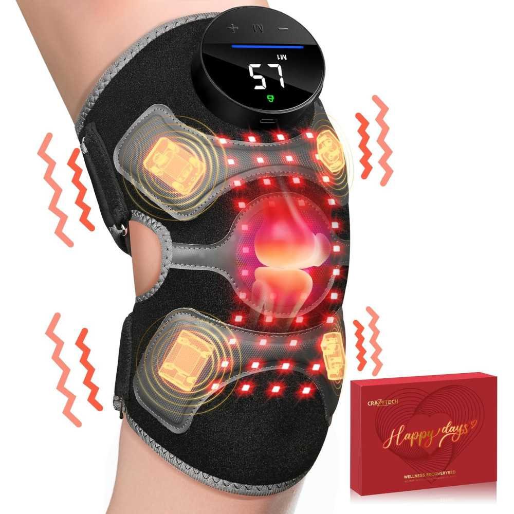 4-in-1 Cordless Knee Massager for Unbeatable Pain Relief and Romance | TekChoice Electronics