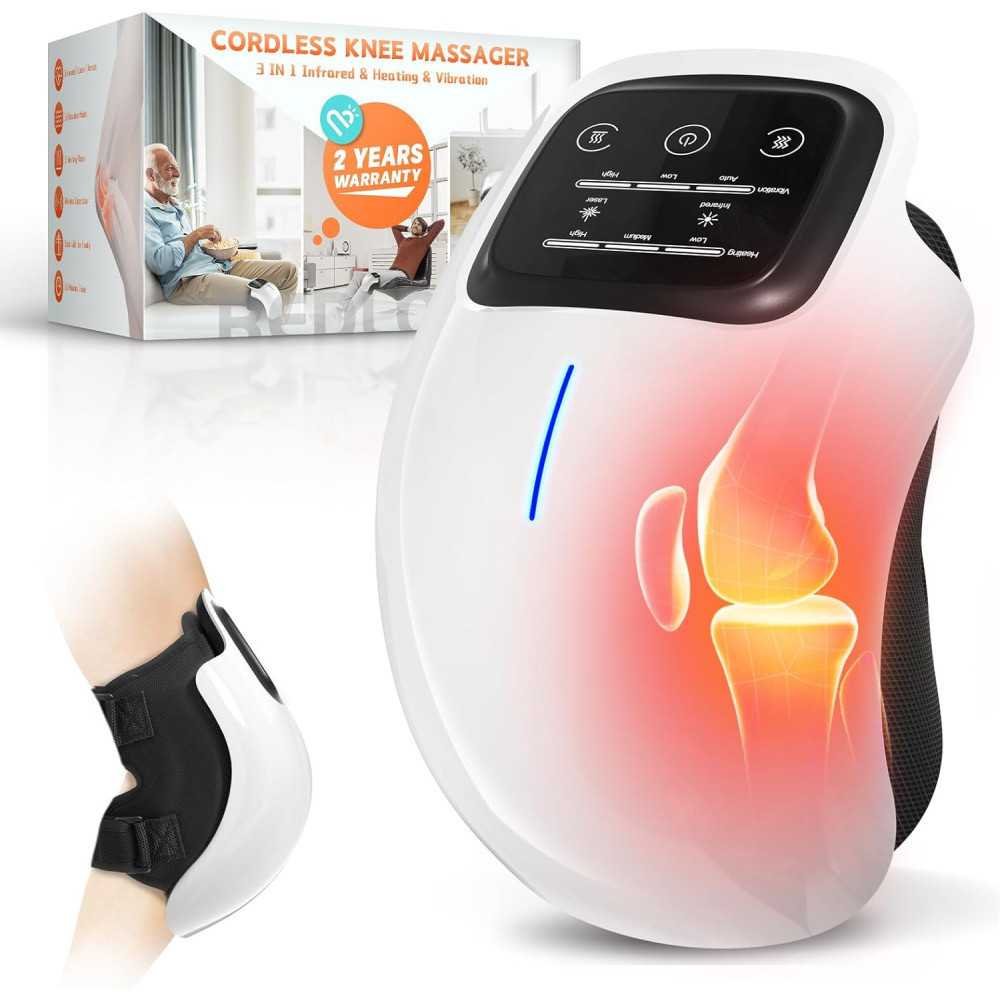 Portable Cordless Knee Massager for Pain Relief and Recovery | TekChoice Electronics Portable Cordless Knee Massager for Pain Relief and Recovery | TekChoice Electronics
