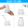 Diffuserlove 200ML Remote Control Ultrasonic Mist Humidifier