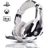 Wired Stereo Bass 5.1 Surround Gaming Headset - Compatible w/ PS4, PS5, Xbox One and PC