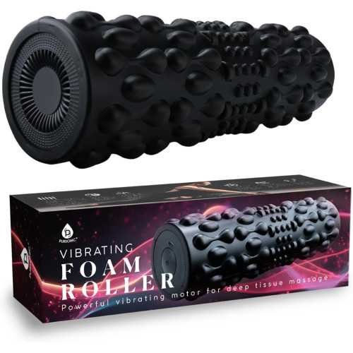 Deep Tissue Foam Roller Massage Companion with 5 Intensity Levels, USB Rechargeable, and Lightweight Design | TekChoice Electronics