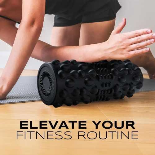 Deep Tissue Foam Roller Massage Companion with 5 Intensity Levels, USB Rechargeable, and Lightweight Design | TekChoice Electronics