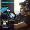 Ozeino Deep Bass Stereo Sound Gaming Headset - Compatible w/ PC, PS4/PS5, Switch, Mac, Mobile and Xbox