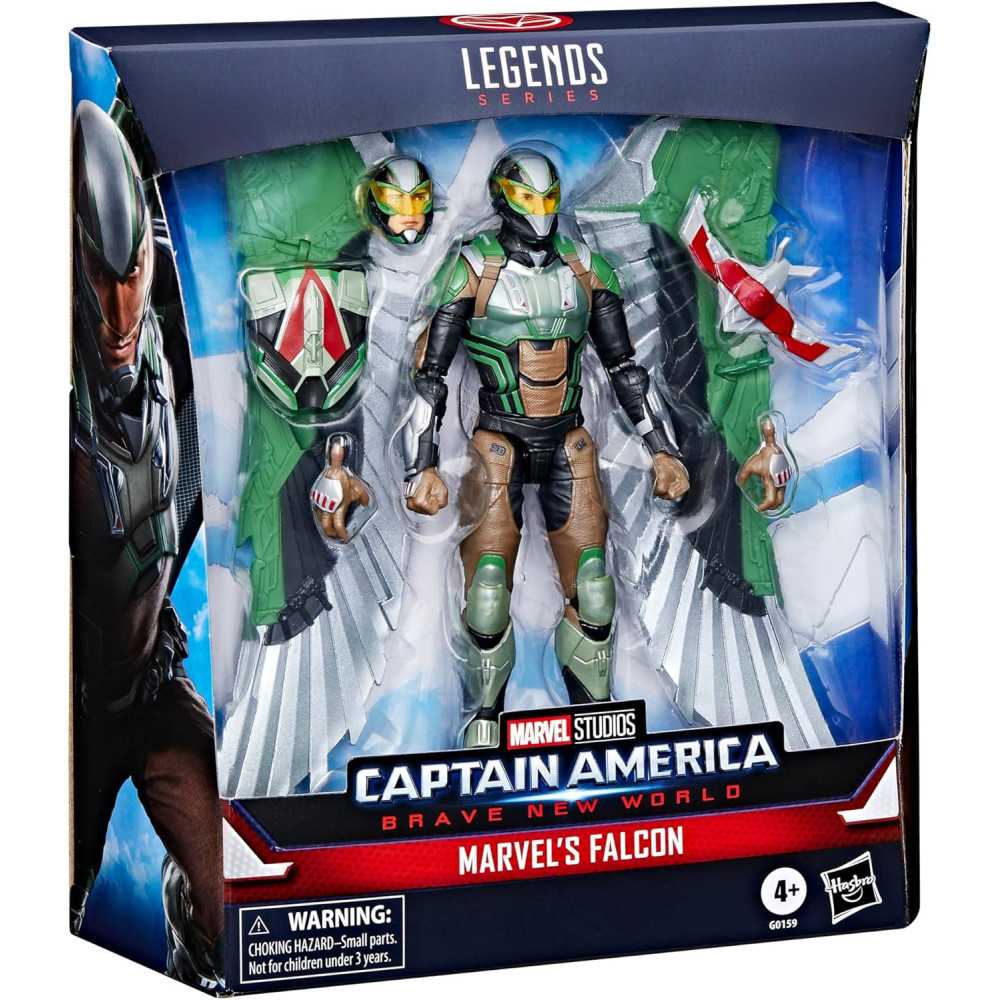 Marvel Legends Series Falcon & Captain America Deluxe Action Figure Set | TekChoice Electronics