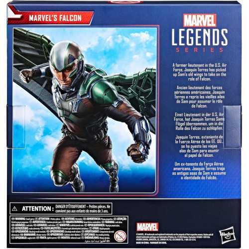 Marvel Legends Series Falcon & Captain America Deluxe Action Figure Set | TekChoice Electronics