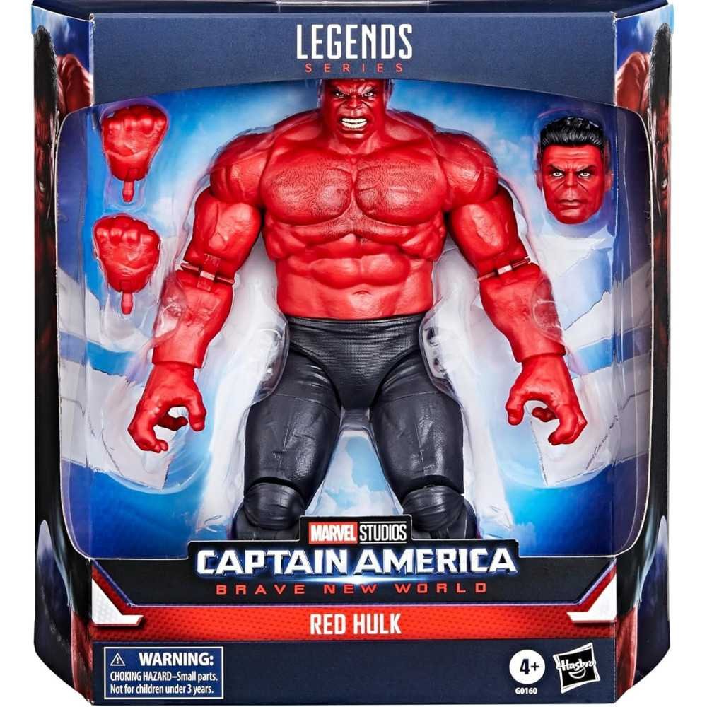 Marvel Legends Red Hulk & Captain America Deluxe Action Figures Collection | TekChoice Electronics