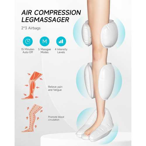 Leg Massager for Soothing Relief and Better Circulation | TekChoice Electronics