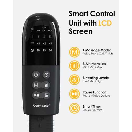 3-in-1 Air Compression Massager with Full-Body Heating for Comfort and Pain Relief | TekChoice Electronics