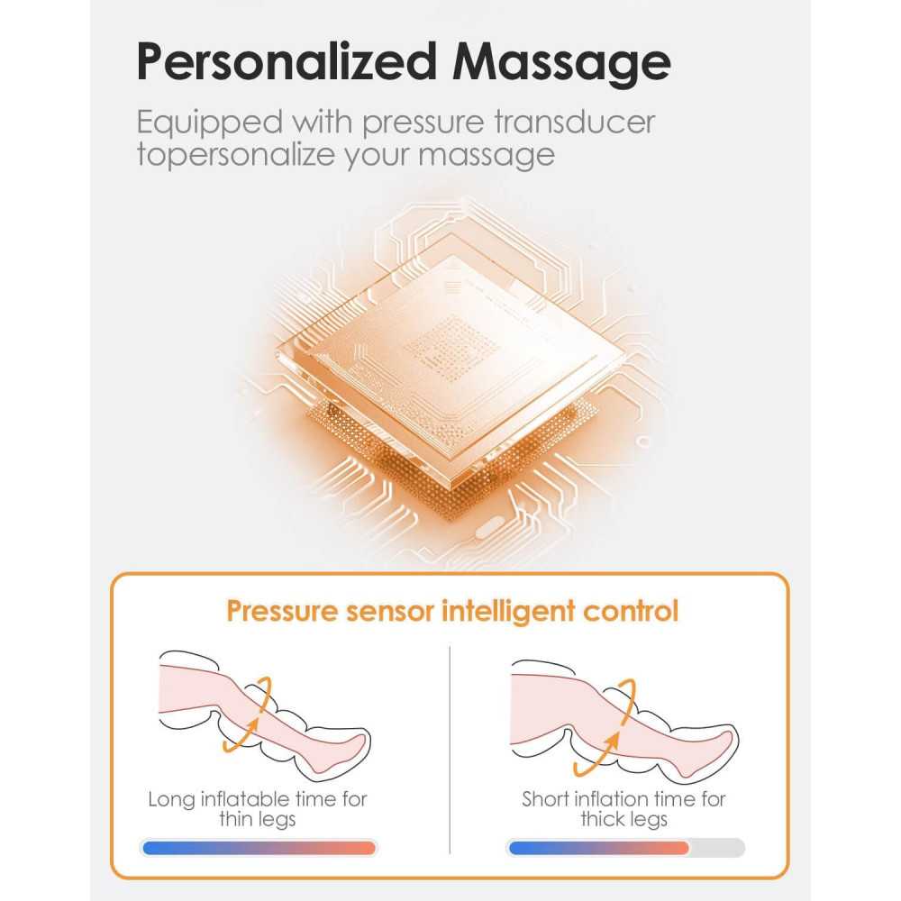 3-in-1 Air Compression Massager with Full-Body Heating for Comfort and Pain Relief | TekChoice Electronics