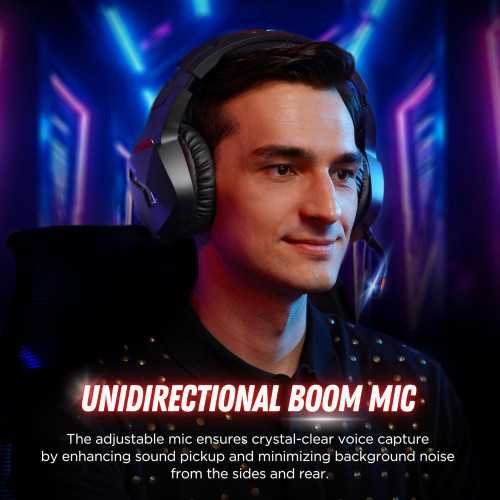 Wireless Gaming Headset for PC, PS4, PS5, and More | TekChoice Electronics