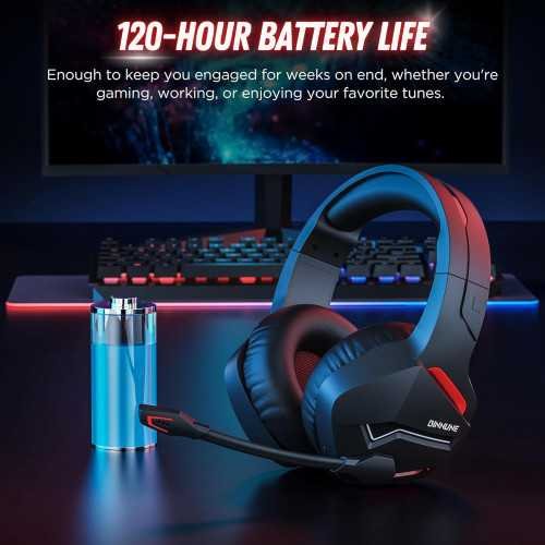 Wireless Gaming Headset for PC, PS4, PS5, and More | TekChoice Electronics