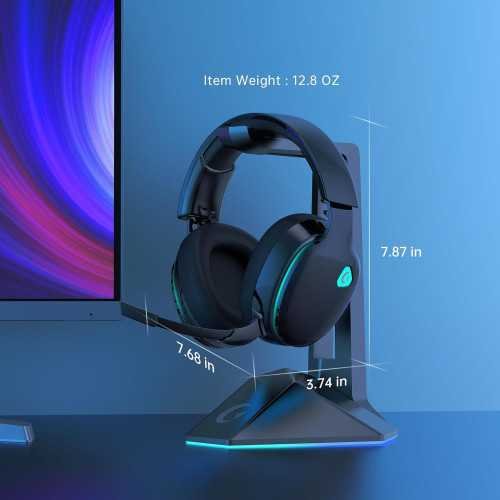 Wireless Gaming Headset for PS5, PS4, PC, Switch & More Crystal Clear Sound & 40+ Hour Battery Life | TekChoice Electronics