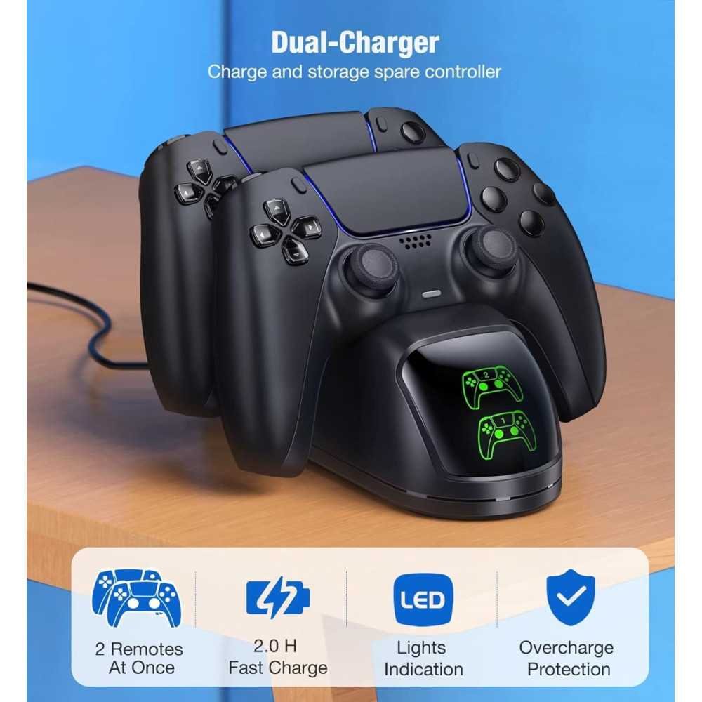 PS5 Dualsense Controller Charging Dock for Gamers | TekChoice Electronics