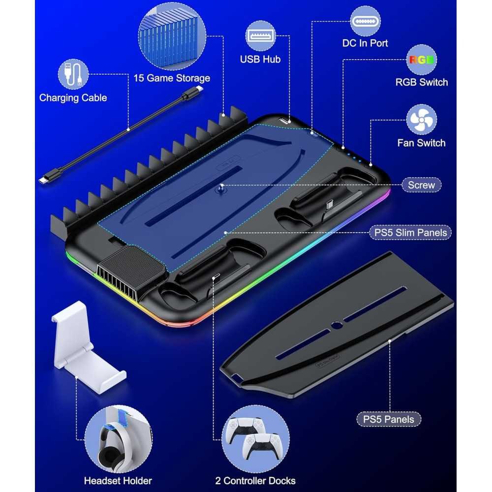 PS5 Cooling Station Kit, Controller Charging, and More | TekChoice Electronics