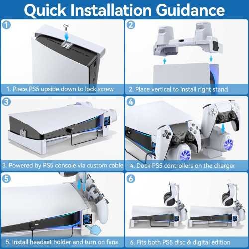 PS5 Cooling and Charging Station | TekChoice Electronics