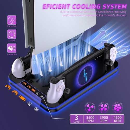 PS5 Stand and Cooling Station: A Must-Have for Every PlayStation 5 Gamer | TekChoice Electronics