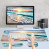 4 Pack Extra Large Ergonomic Wrist Rest w/ Wrist Support - Gaming Mouse Pad