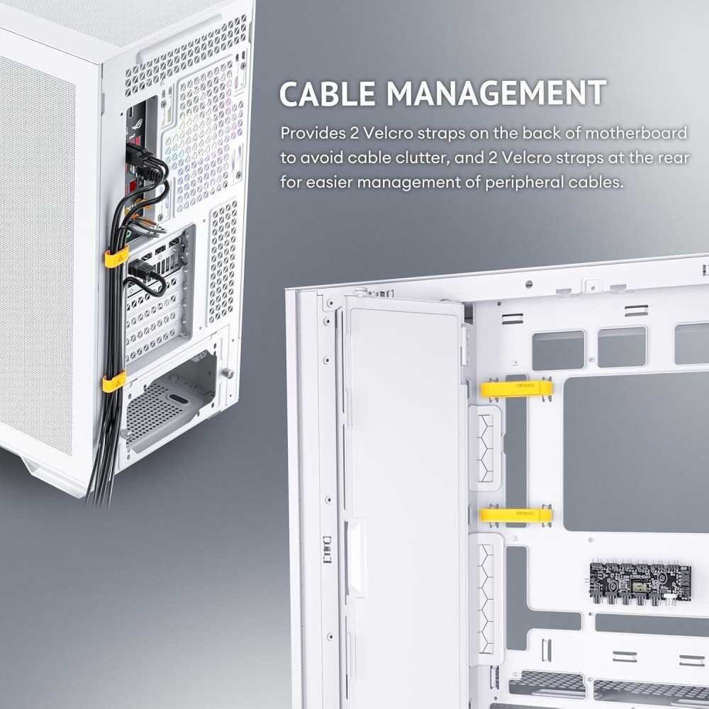 C7 ARGB Mid-Tower E-ATX Computer Case | TekChoice Electronics