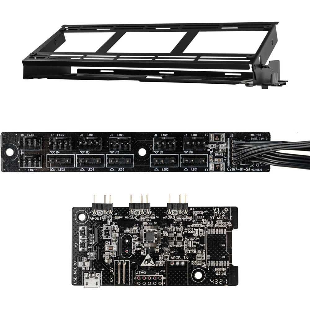HAF 700 E-ATX PC Case with Dual 200mm Sickleflow Fans and Connectivity | TekChoice Electronics