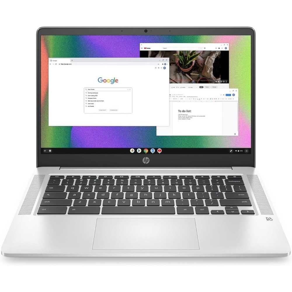 HP Chromebook 14 w/ Intel Celeron N4120, FHD Display, and Long-Lasting Battery Life | TekChoice Electronics